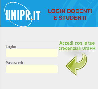Immagine autenticazione centralizzata unipr.it